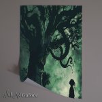 Buy Unframed Poster : (Girl looking at the tentical tree)