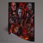 Buy Unframed Poster : (Iconic horror movie characters nightmare)