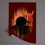 Buy Unframed Poster : (Rock Hard Snail Maroon)