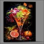Buy Canvas : (The Artistry of Garnished Cocktails)