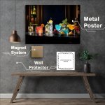 Buy Metal Poster : (Twist And Turn The Artistry of Garnished Cocktails)