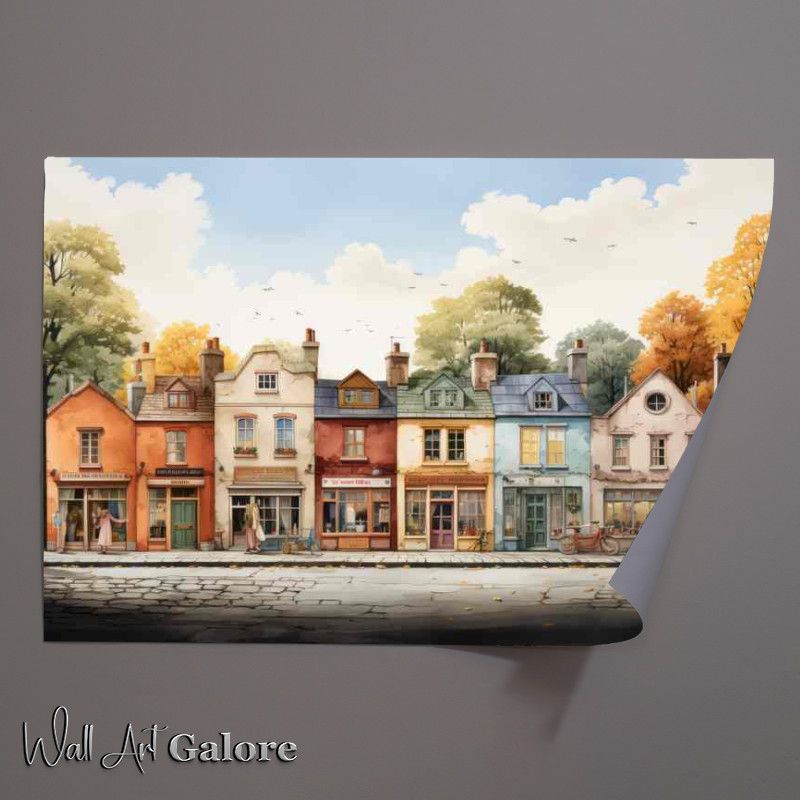 Buy Unframed Poster : (Whimsical Wonderland Village Artistry Revealed)
