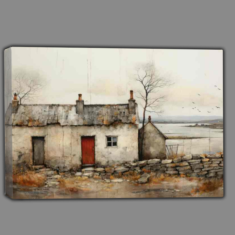 Buy Canvas : (Country Cottage Ready For A New Life)