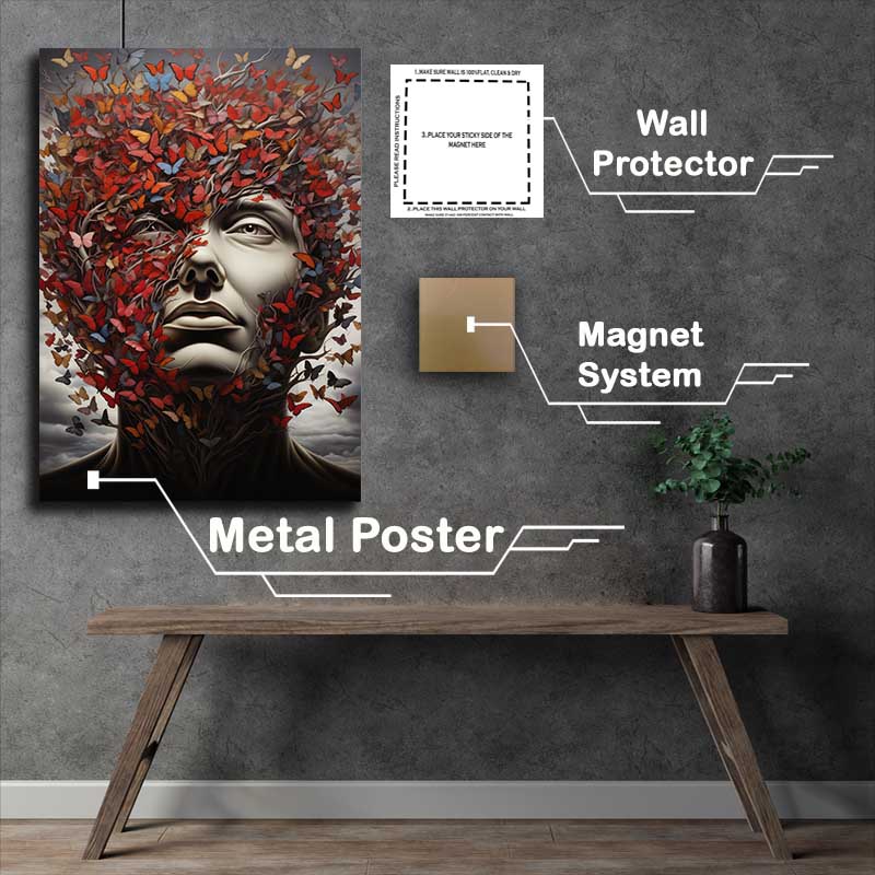 Buy Metal Poster : (Echoes of Euphoria The Sentiments Behind Colors)
