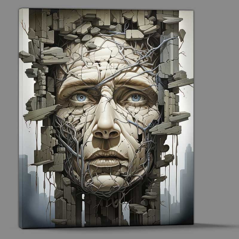 Buy Canvas : (Electric Ephemera Fleeting Moments in Vibrant Surreal Art)