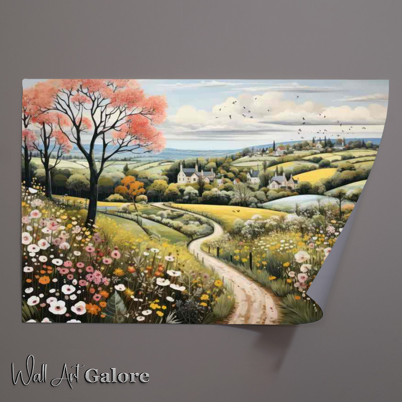 Buy Unframed Poster : (Countryside Enchantment Whimsical Scenes of Beauty)