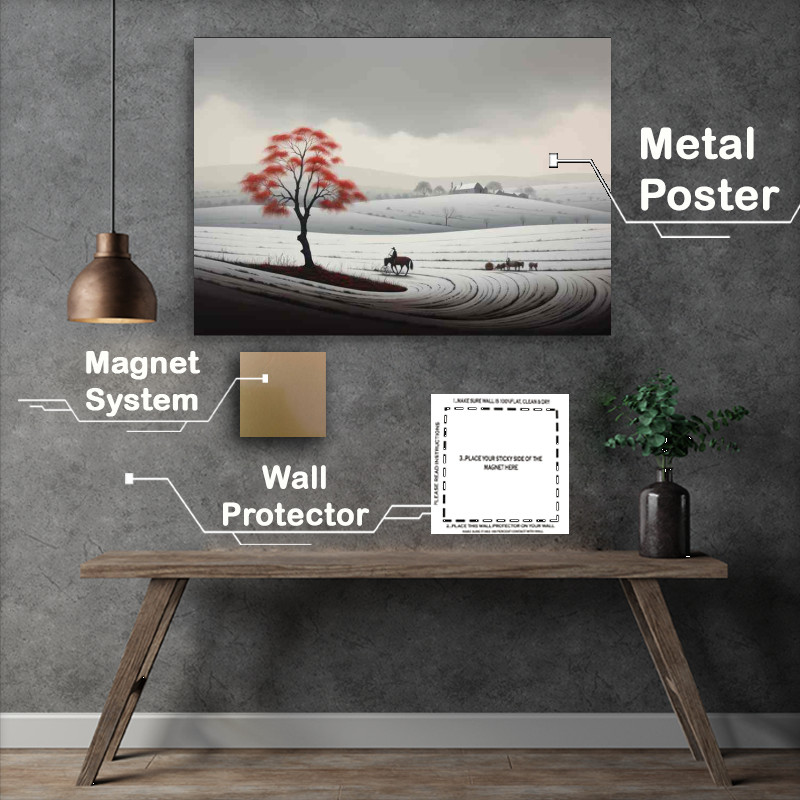 Buy Metal Poster : (Fields of dreams and Cold Wonder)