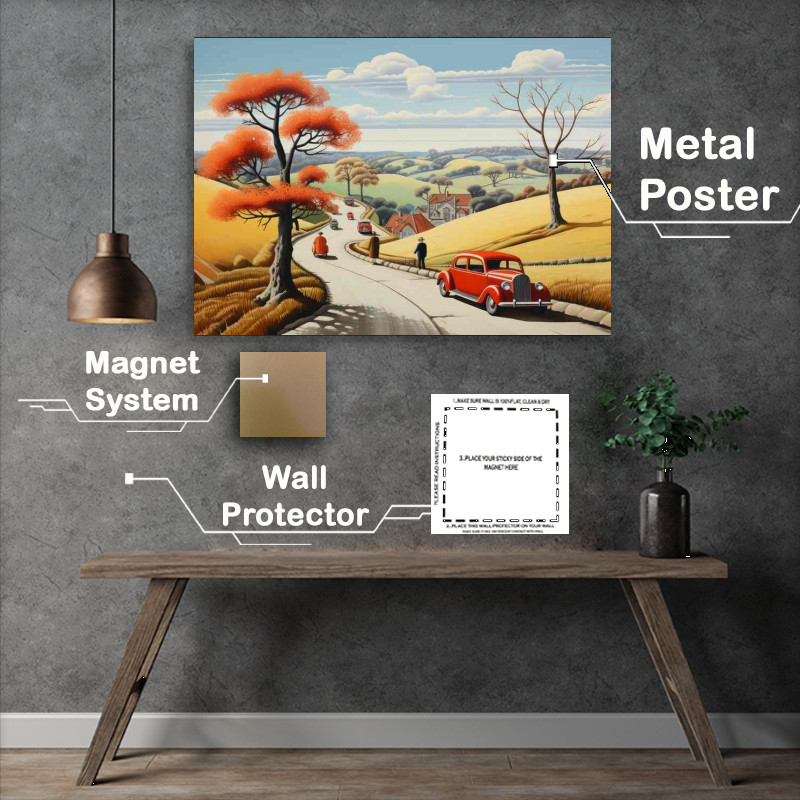 Buy Metal Poster : (Harmony on the Hill)
