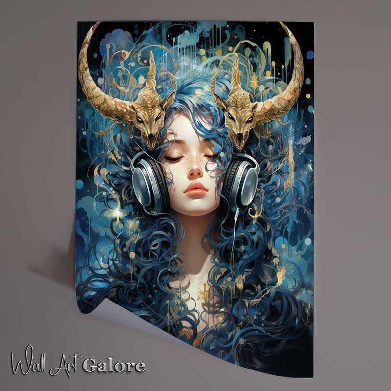Buy Unframed Poster : (Neon Nightmares Bright Hues in Surreal Scenes)