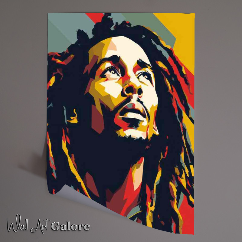 Buy Unframed Poster : (Bob Marley pop art)
