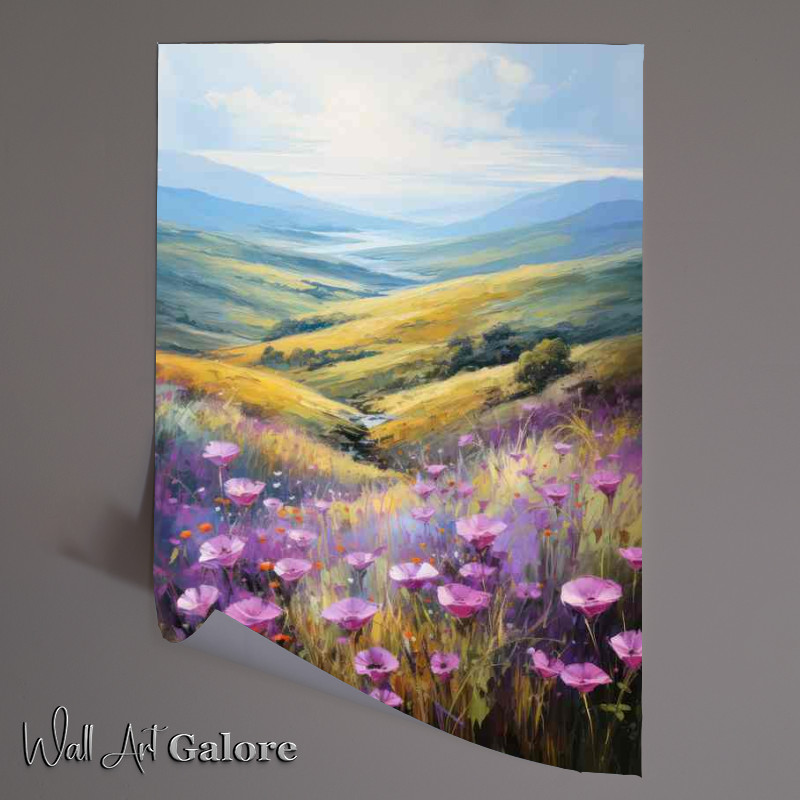Buy Unframed Poster : (Balanced Natures Palette With Medow Grass)