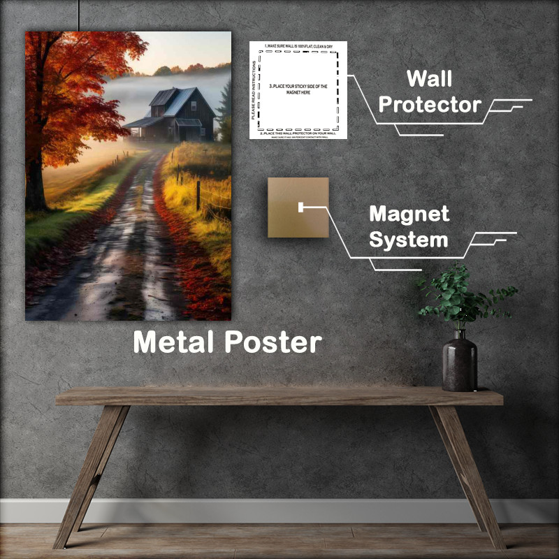 Buy Metal Poster : (Traditional Scenic Grace)