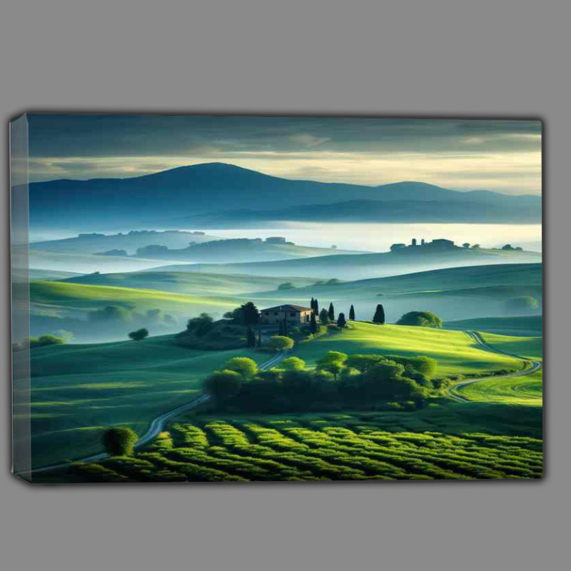 Buy Canvas : (Tuscany Morning Light)