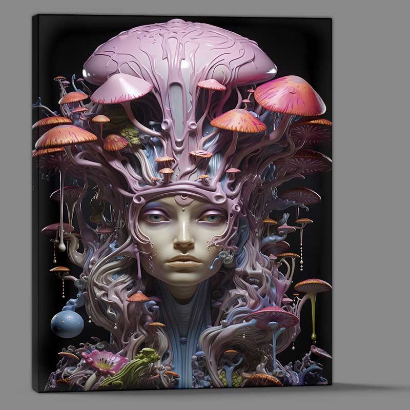 Buy Canvas : (The Geometric Galaxy Colorful Constellations and Forms)