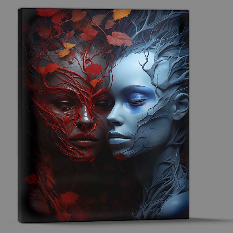 Buy Canvas : (The Radiant Realm Bridging Colors and Emotions)