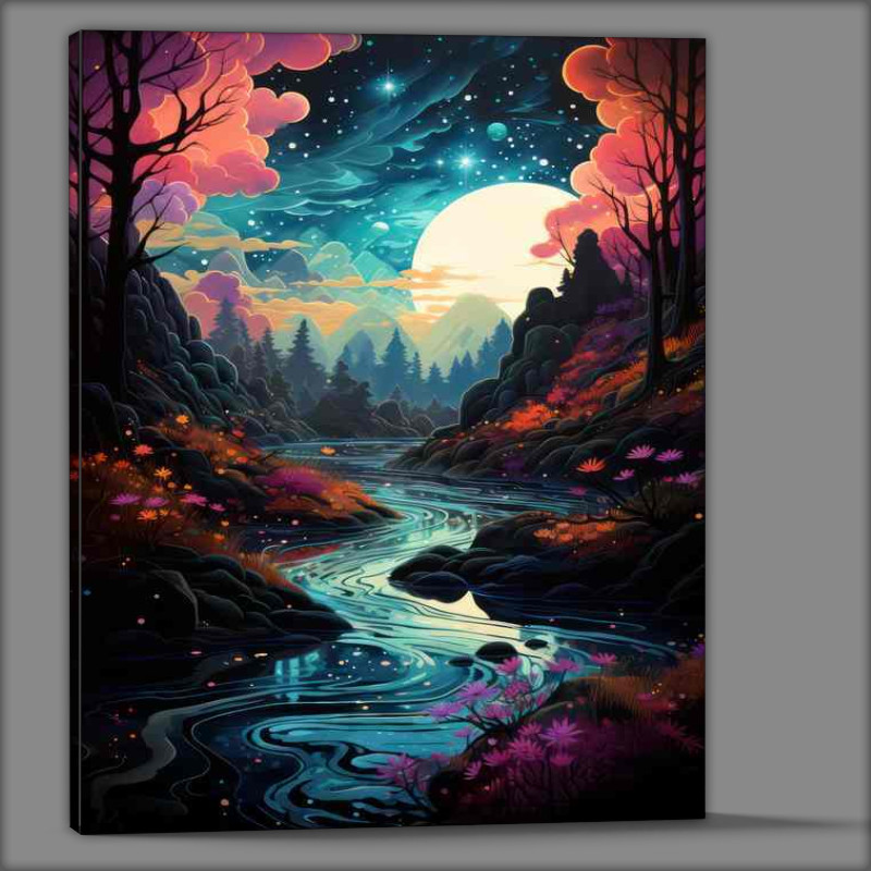 Buy Canvas : (The Enchanted waters)