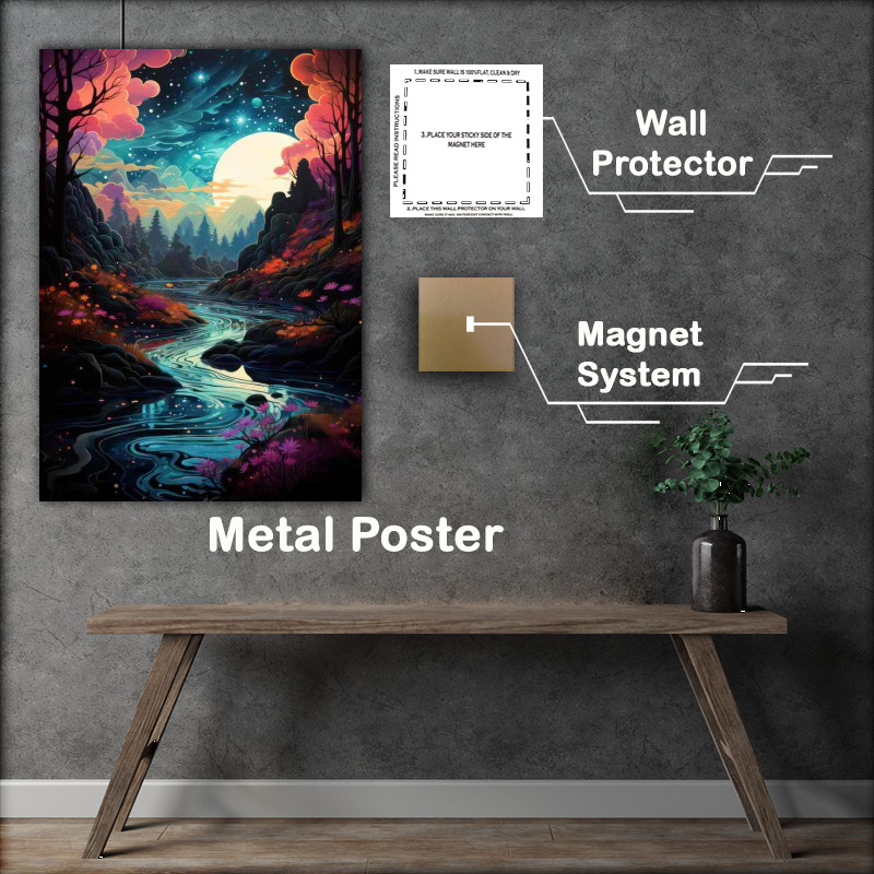 Buy Metal Poster : (The Enchanted waters)
