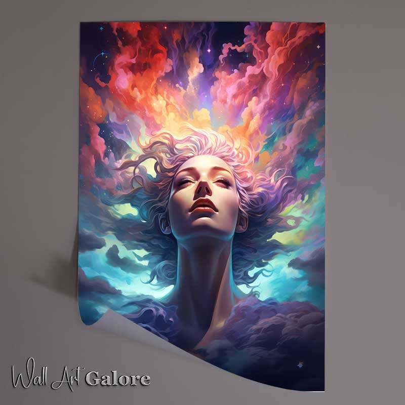 Buy Unframed Poster : (Whimsical Waves The Dance of Colors and Forms)