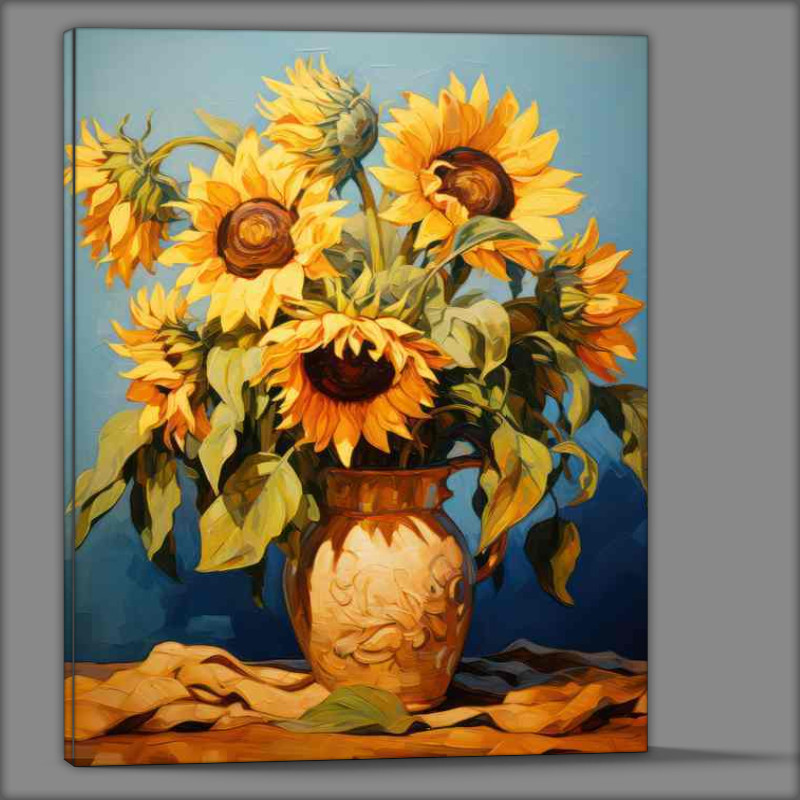 Buy Canvas : (Bountiful Blooms Standing Tall)