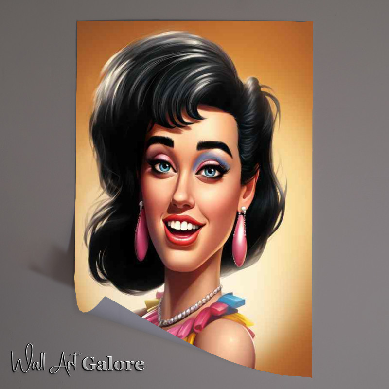 Buy Unframed Poster : (Caricature of Katy Perry)