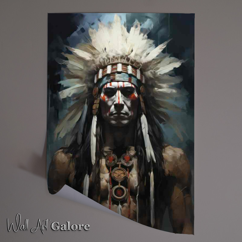 Buy Unframed Poster : (Resilient Spirit of the Native Indian)