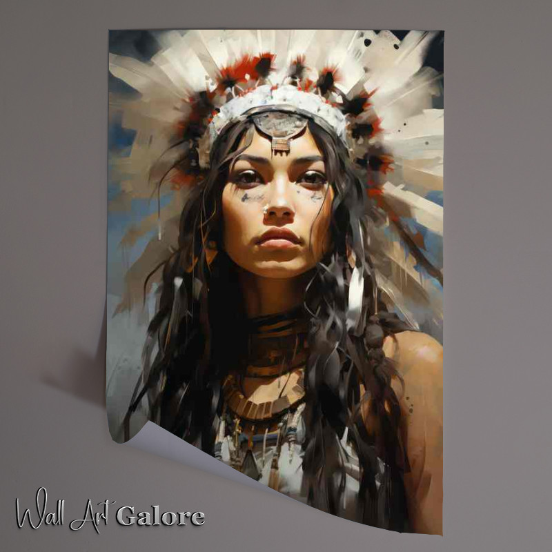 Buy Unframed Poster : (Sacred Connections in Native Indian Traditions)