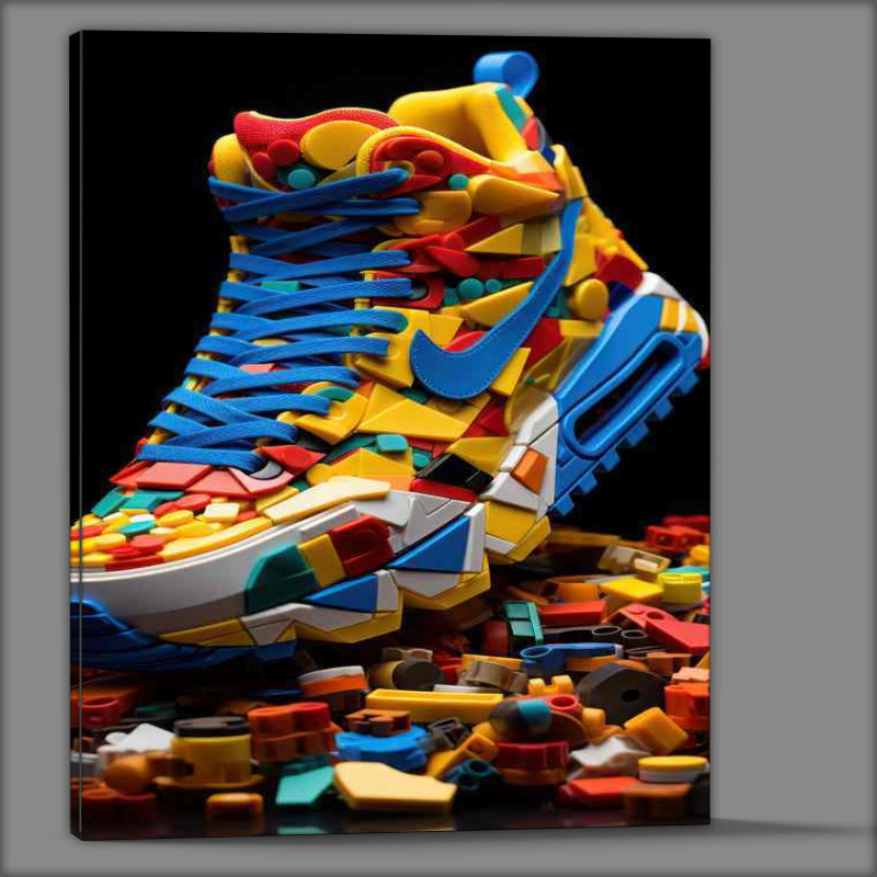 Buy Canvas : (Vibrant Sneaker Designs Dance on Canvas)