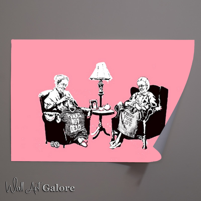 Buy Unframed Poster : (Punks Not Dead)