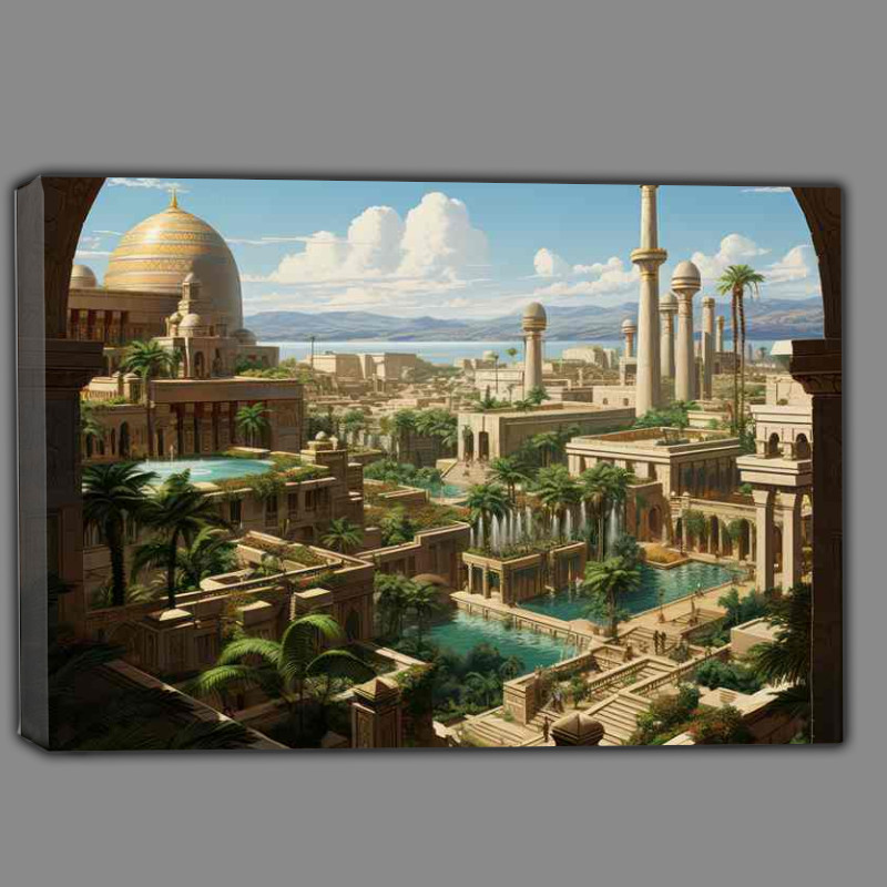 Buy Canvas : (Sacred Sanctuary Mystical City of the Gods)