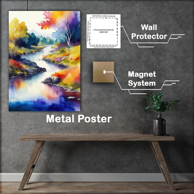 Buy Metal Poster : (A Journey Through Scenic Beauty)