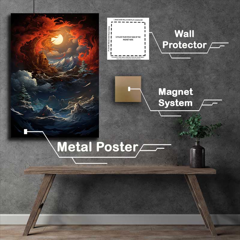 Buy Metal Poster : (The Future of Art Pioneers of the Abstract Realm)