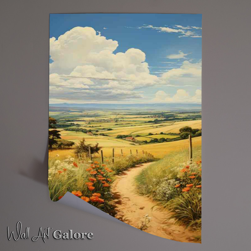 Buy Unframed Poster : (The path through the long walk)