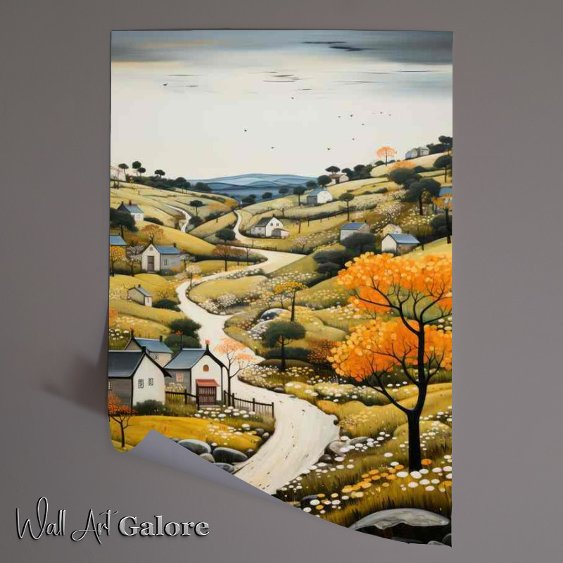 Buy Unframed Poster : (The path through the pastel lands)