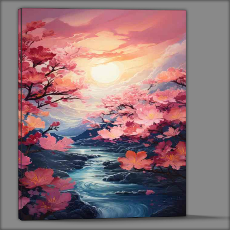 Buy Canvas : (Twilight Tapestry Sunset Weaves)