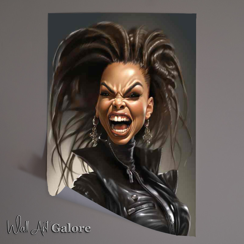 Buy Unframed Poster : (Caricature of mel b)