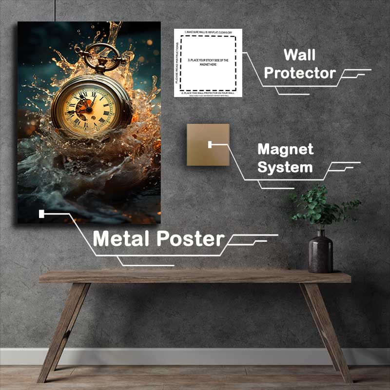 Buy Metal Poster : (The Timeless Appeal of Non Representational)