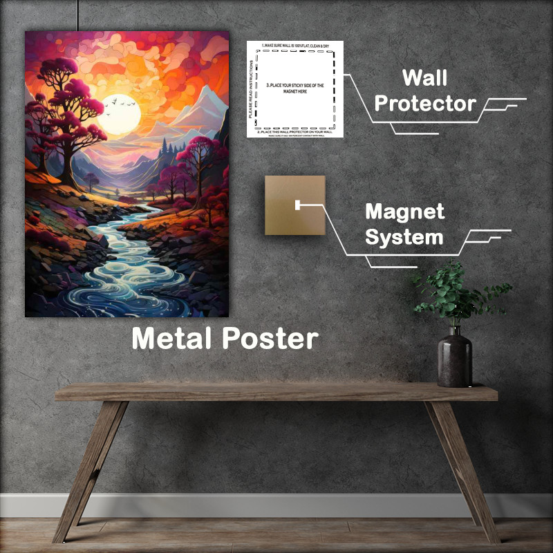 Buy Metal Poster : (Colour Magic pallete)
