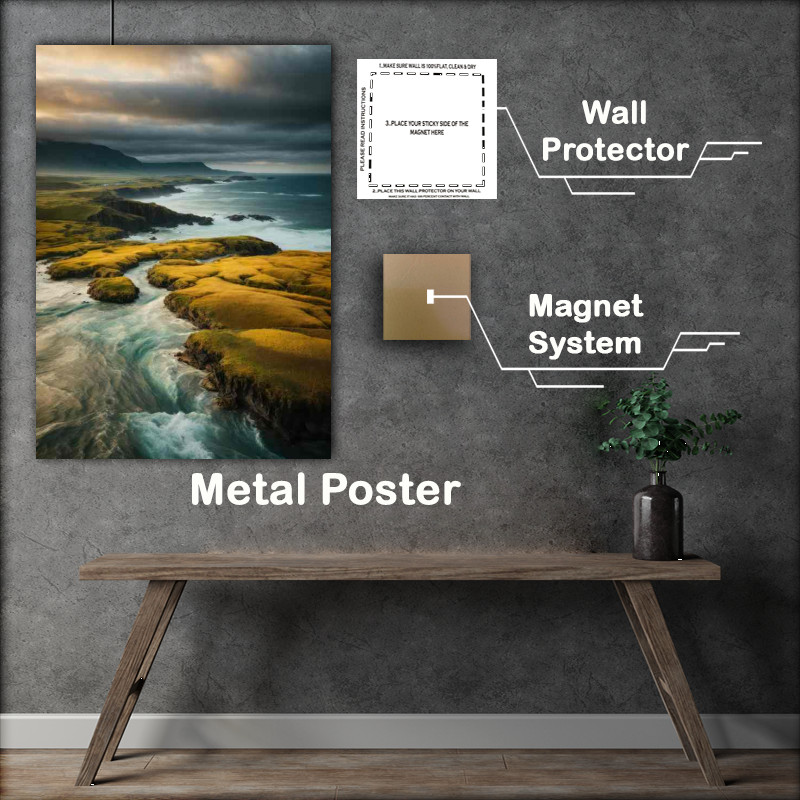 Buy Metal Poster : (Elemental Story Stormy Clouds)