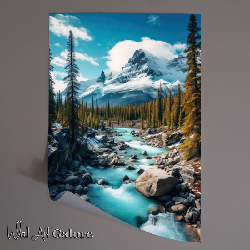 Buy Unframed Poster : (Emerald Oasis Canadian National Park)