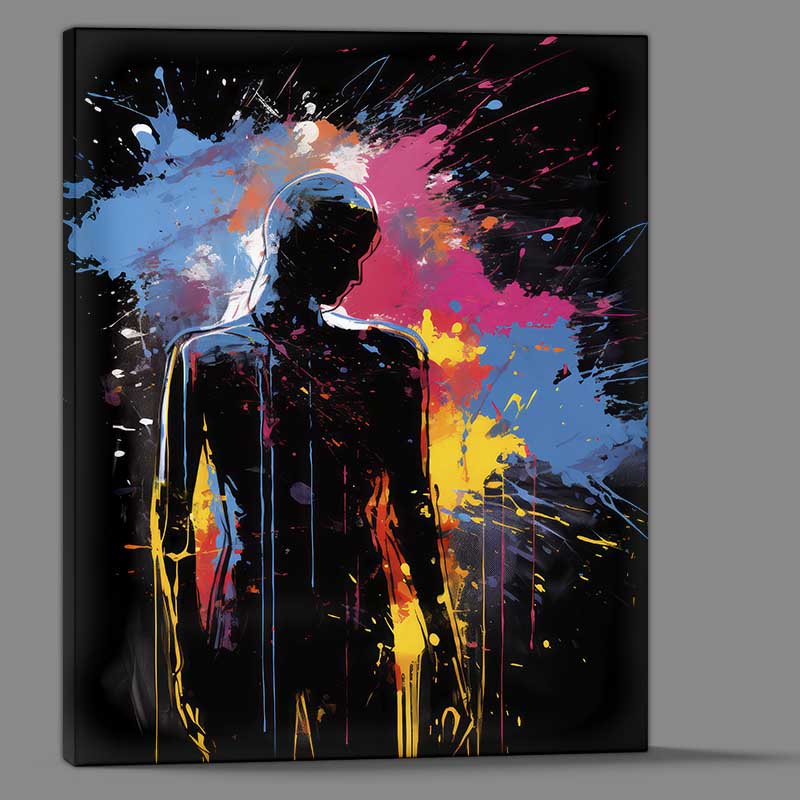 Buy Canvas : (Beyond the Eye Interpreting Abstract Human Figures)