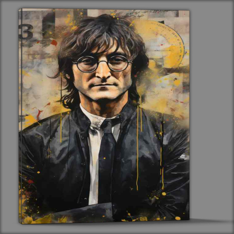 Buy Canvas : (Collage featuring john lennon)