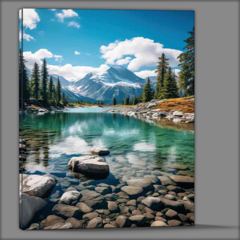 Buy Canvas : (Peaceful Tranquility on A Sunny Day)