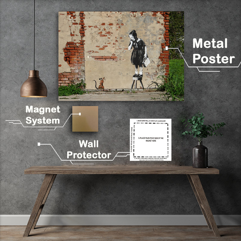 Buy Metal Poster : (Red Riding Hood Spray)