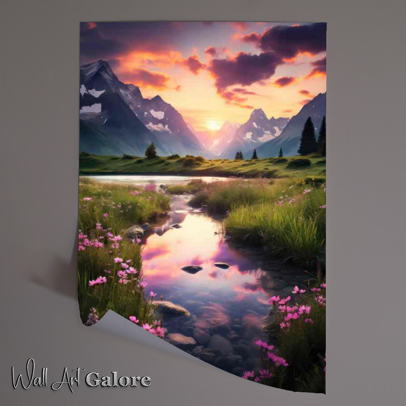 Buy Unframed Poster : (Purple Haze Morning Echeos)