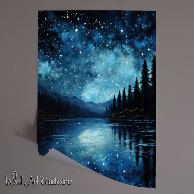 Buy Unframed Poster : (Radiant Nights Milky Way)