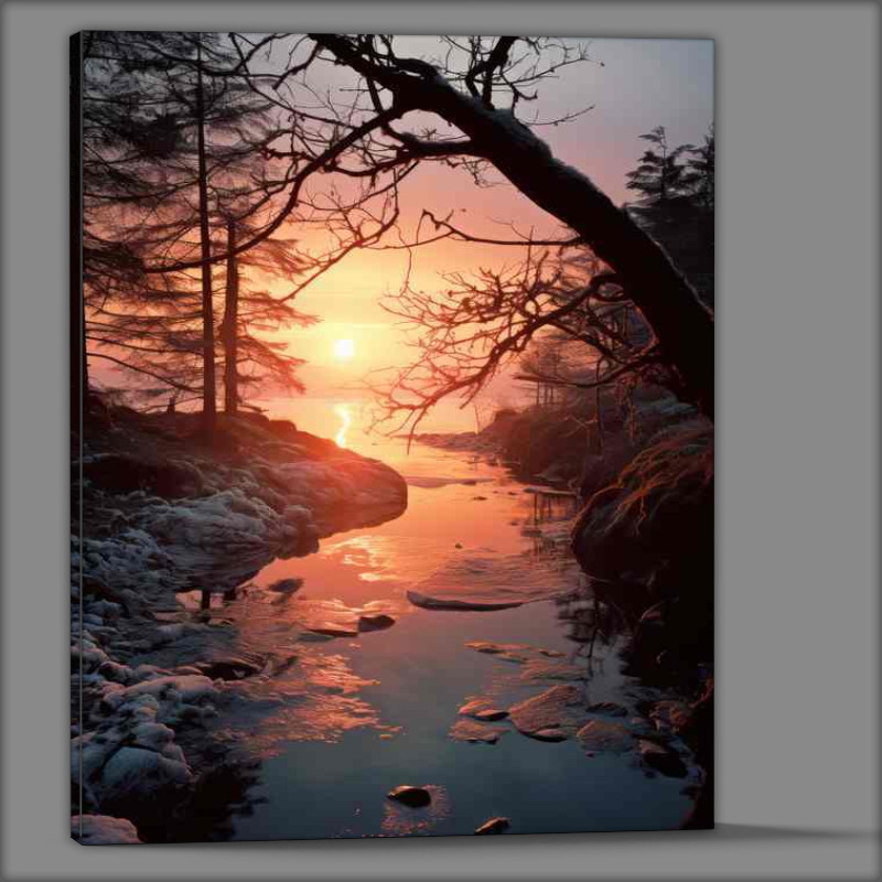 Buy Canvas : (Sunrise Morning Glory)