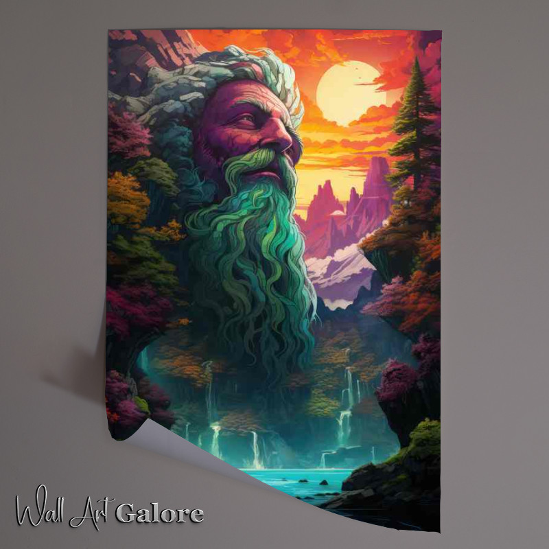 Buy Unframed Poster : (The Face Of Thunder Water Falls)