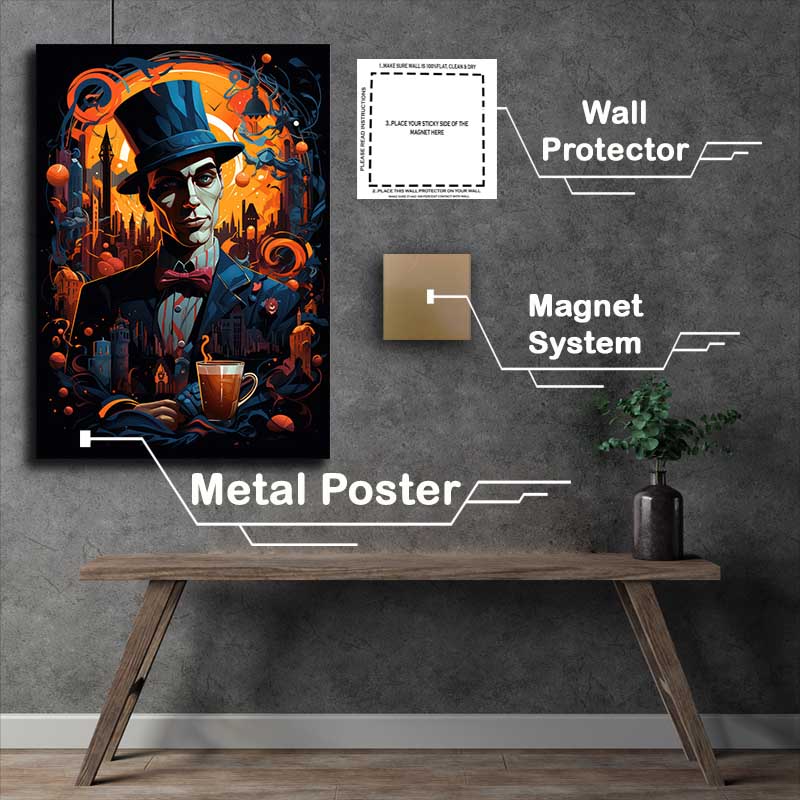 Buy Metal Poster : (Delving Deep The Abstract Interpretation of Personality)