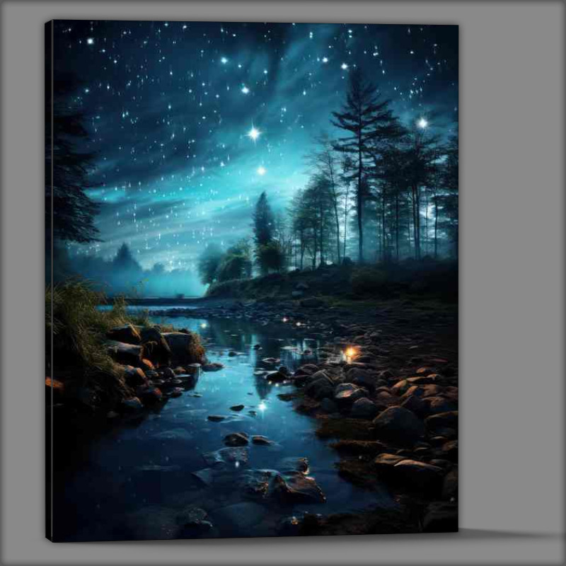 Buy Canvas : (Wish Upon A Star Creek Serenity)