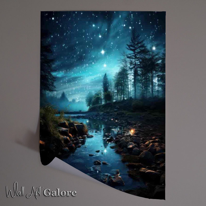 Buy Unframed Poster : (Wish Upon A Star Creek Serenity)